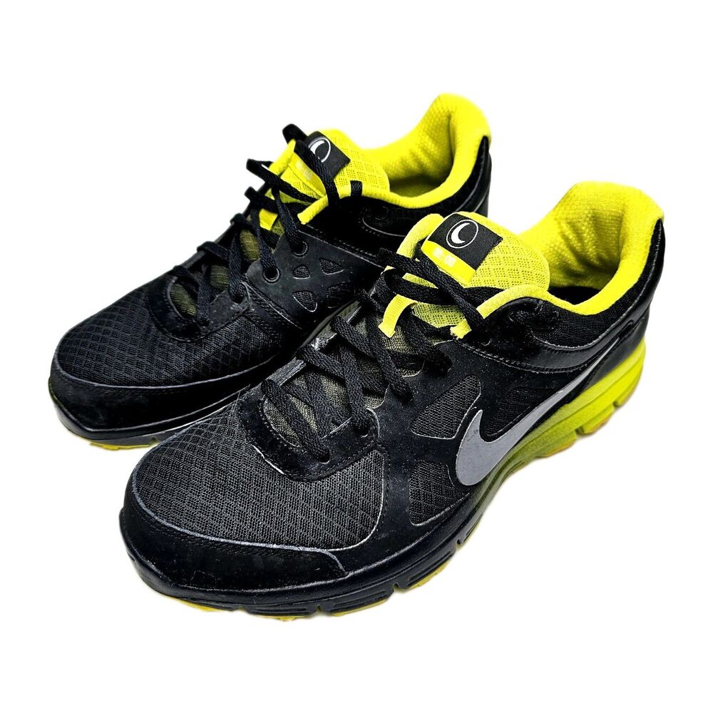 NIKE LUNAR FOREVER NT  Black Volt RUNNING MEN'S Sz 11 Shoes Great EUC!